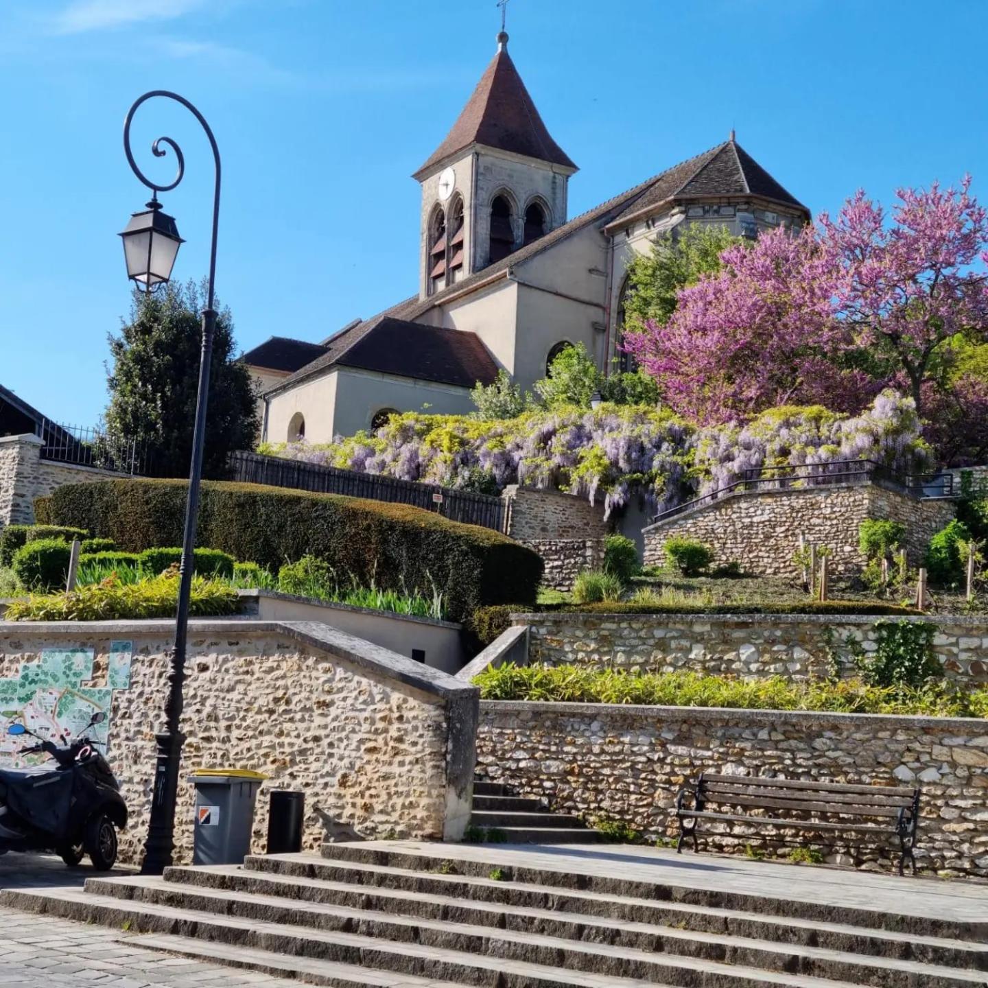 Levasion Romantique Loft Avec Jacuzzi Privatif Et Jardin Paris Hotel Saint-Prix  Luaran gambar